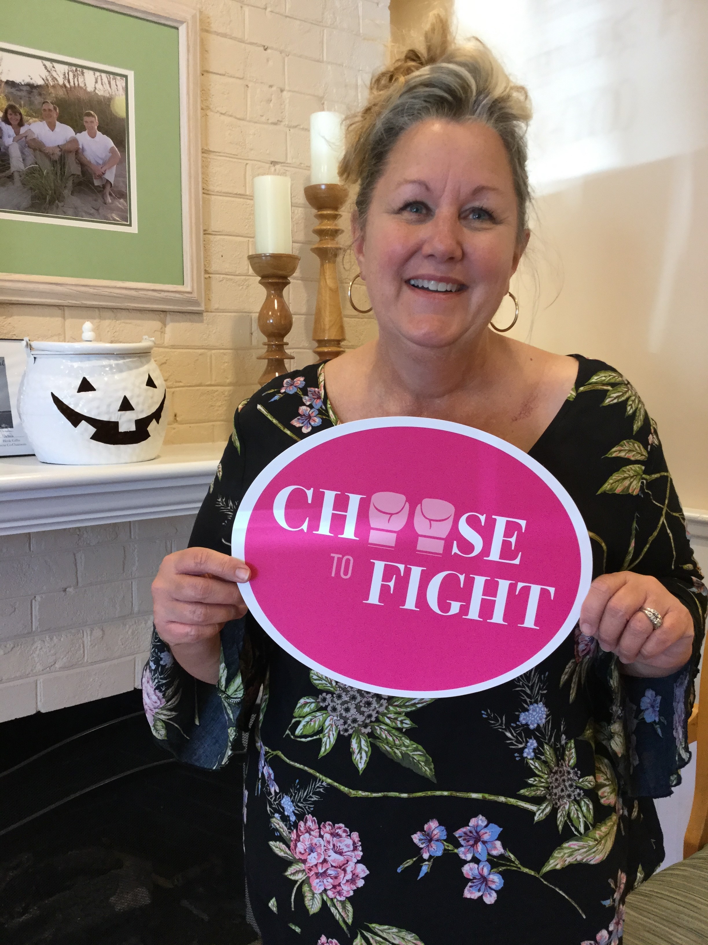 Our breast cancer survivor, Judy, has been cancer-free for four years